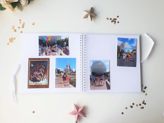 Personalised The book of White Scrapbook