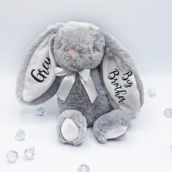Personalised Eco Friendly Religious Bunny with Pink Ears