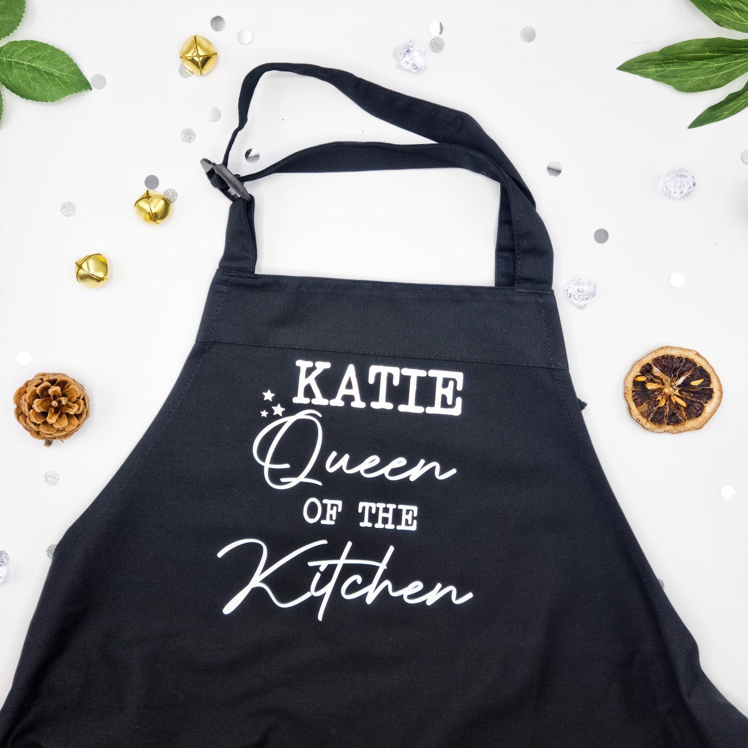 Personalised Queen of The Kitchen Apron
