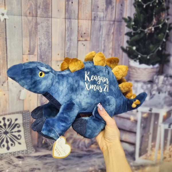 Stegosaurus Christmas Gift Personalised