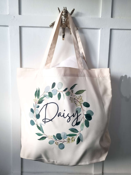 Tote Bag Gift for Her Personalised Canvas Bag