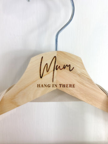 Personalised Coat Hanger For Her