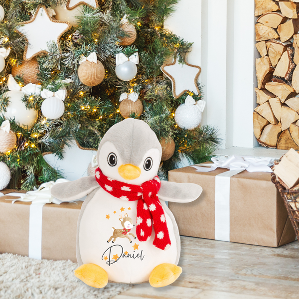 Personalised Penguin Soft Toy