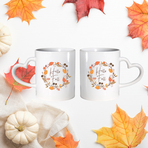 Personalised Autumn Mug Set