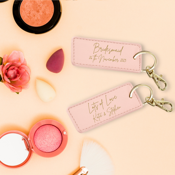 Personalised Keyring for Brides
