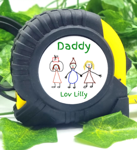 Make Your Own Tape Measure for Daddy