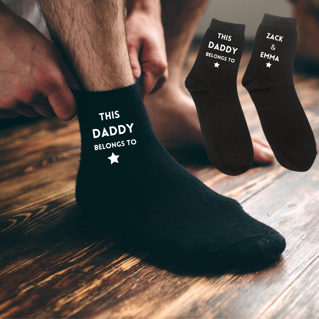 Personalised Daddy Socks