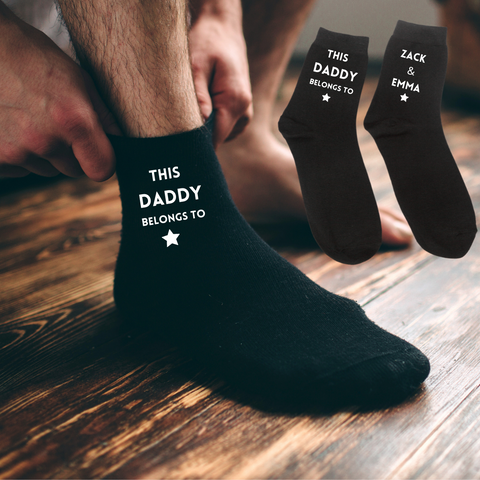 Personalised Daddy Socks