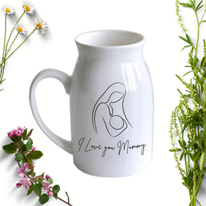 Personalised I Love You Mummy Mother's Day Vase