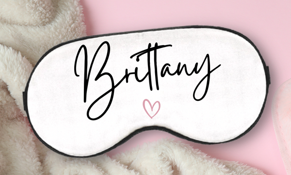 Personalised Eye Mask Gift for Her
