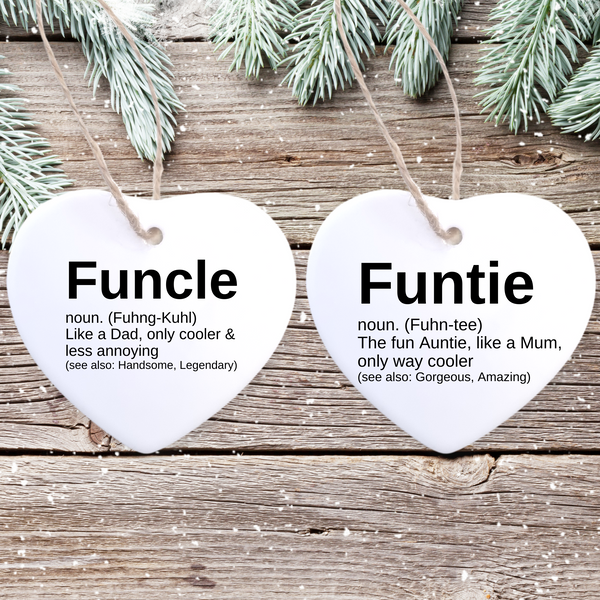 Funtie & Funcle Ornament