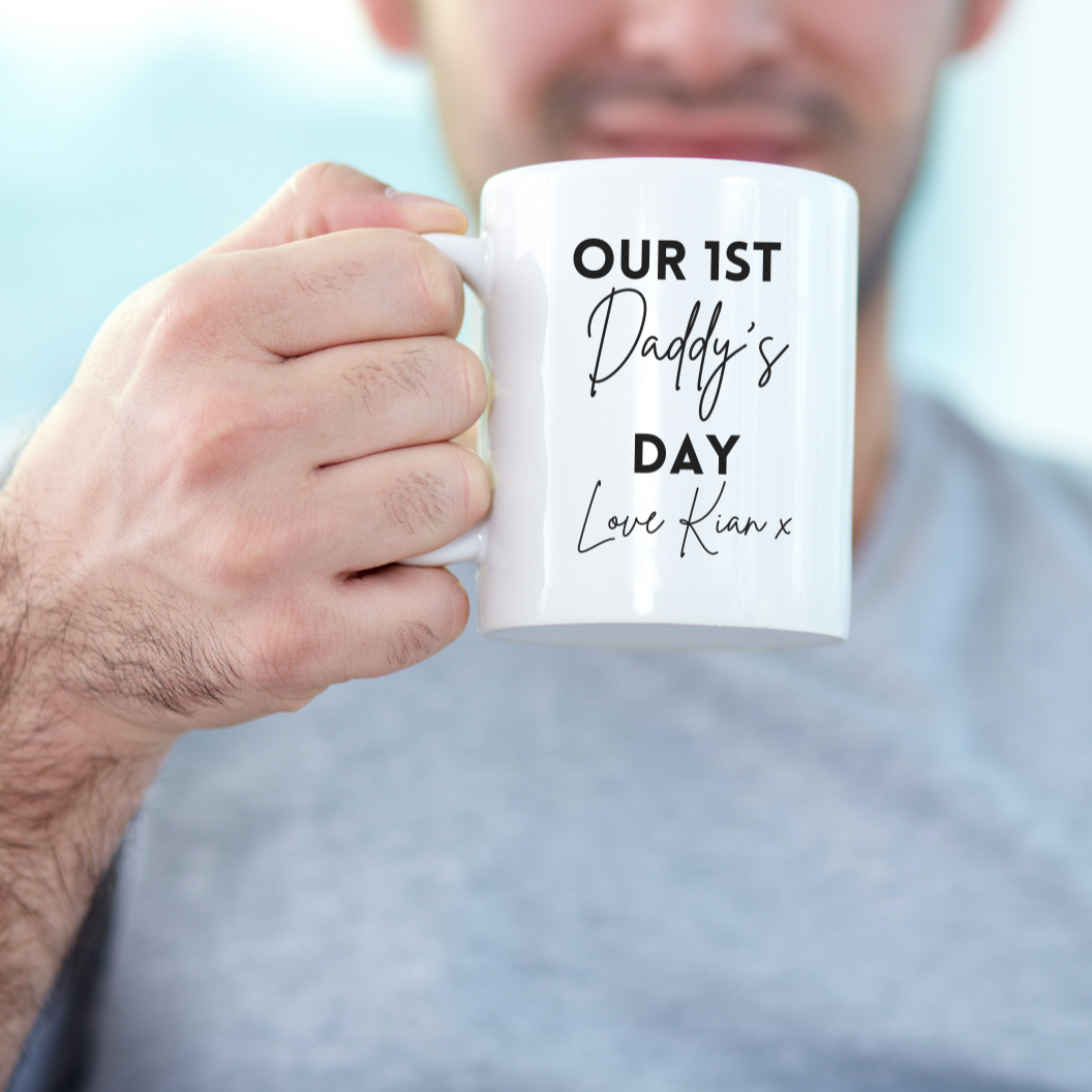 Personalised Mug For New Daddy's