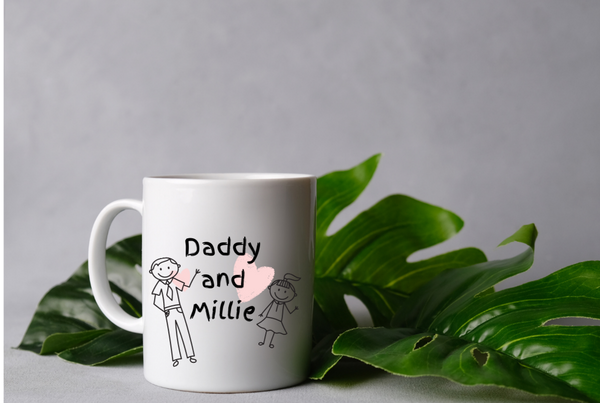 Personalised Custom Coffee Cup for Dad