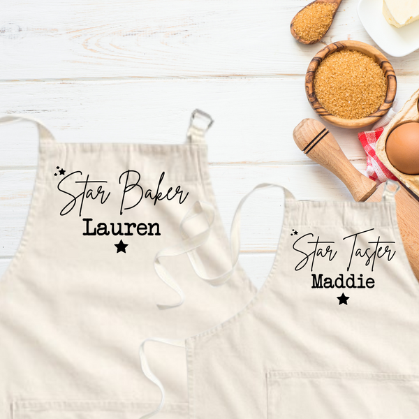 Personalised Cotton Cooking Apron