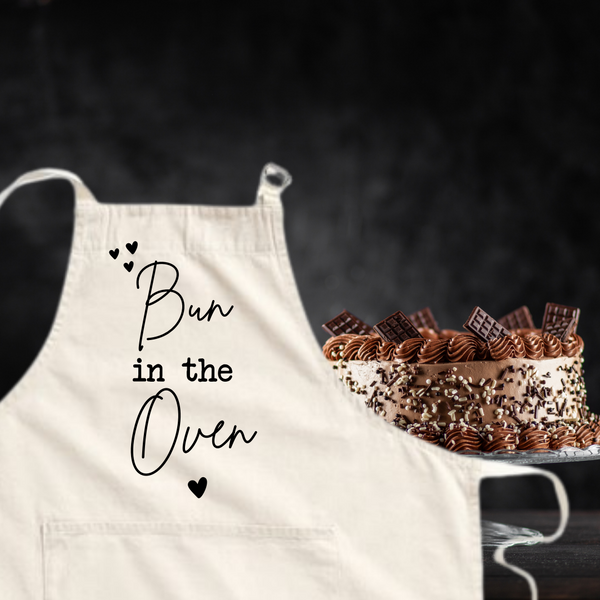 Personalised Natural Cooking Apron