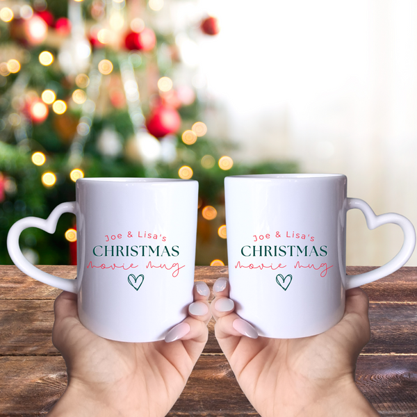 Personalised Christmas Movie Mug