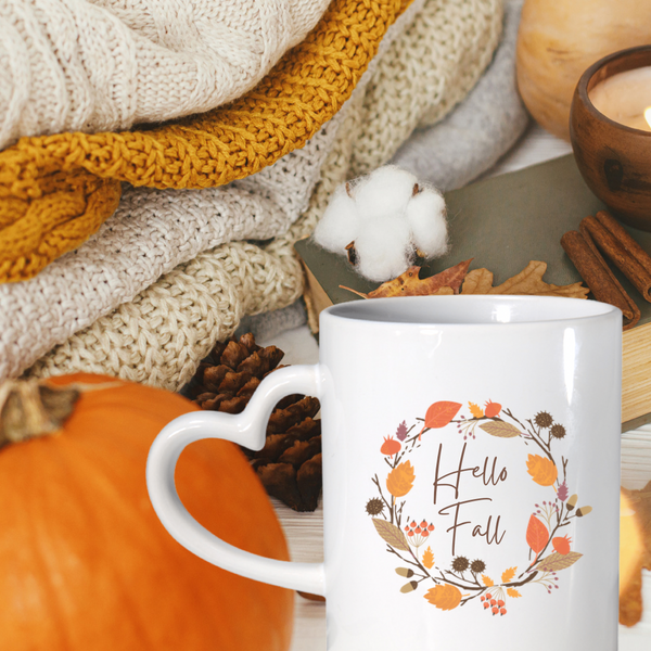 Personalised Autumn Mug Set