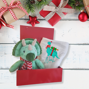 Christmas Dinosaur Gift Set