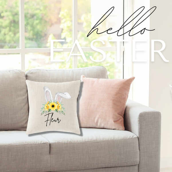 Easter Gift, Easter Decor, Easter Cushion, Personalised Gift, Easter, Personalised Cushion