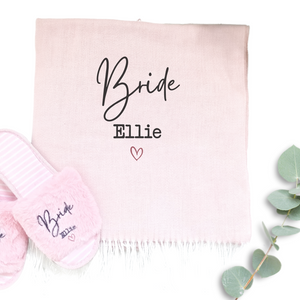 Personalised Slippers for Brides