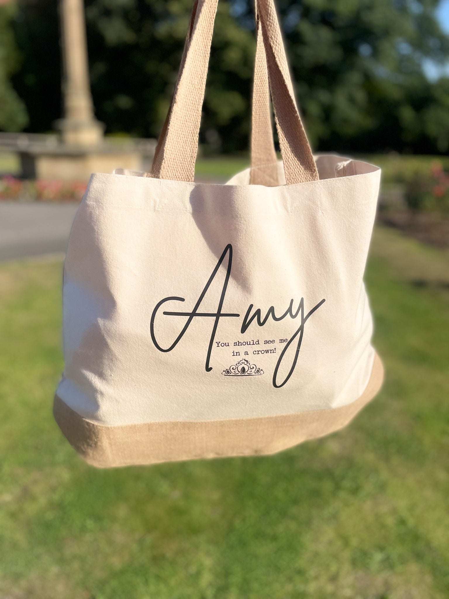 Personalised Teacher Tote Bag - Gifts for Teachers | All Tied Up UK