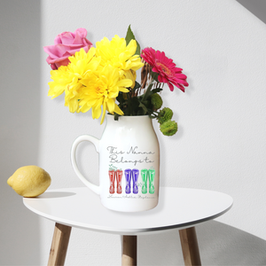 Personalised Wellie Vase For Mothers Day