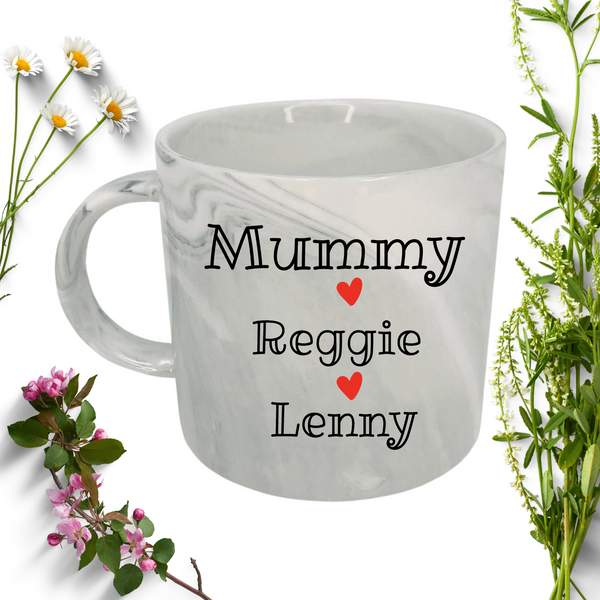 Personalised Mother's Marble Mug