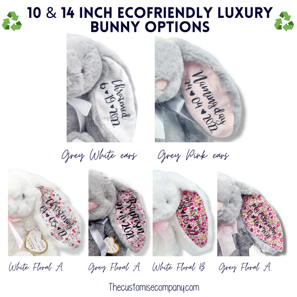 Personalised Bunny Naming Ceremony Gift
