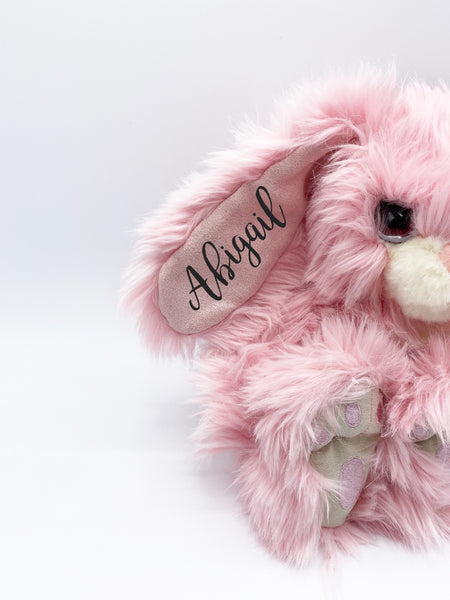 Personalised Extra Fluffy Bunny for Cousins