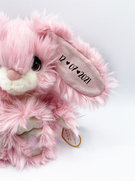 Personalised Extra Fluffy Bunny for Cousins