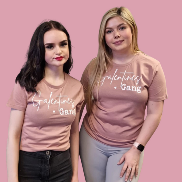 Galentine's Gang Gift Personalised T-Shirt