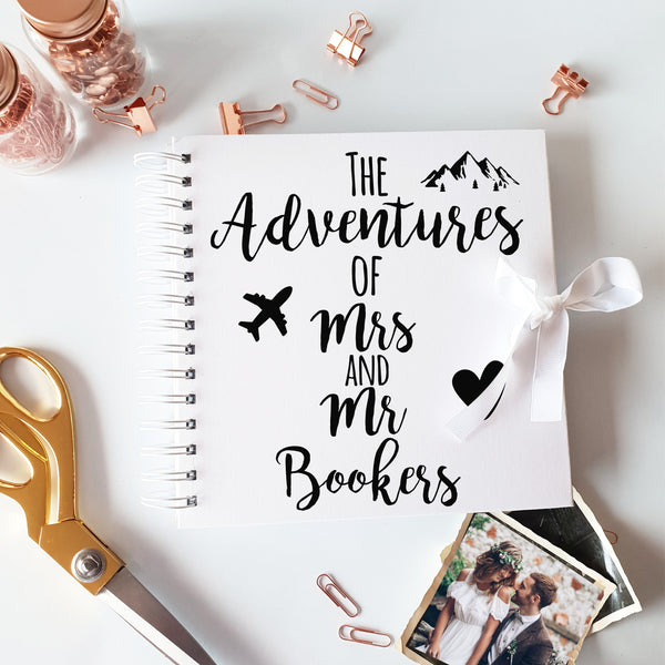 The Adventure's Of Mr & Mrs White Scrapbook