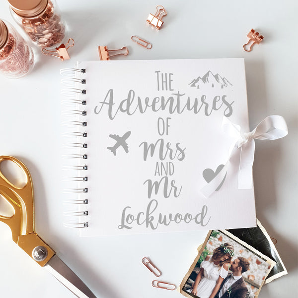 The Adventure's Of Mr & Mrs White Scrapbook