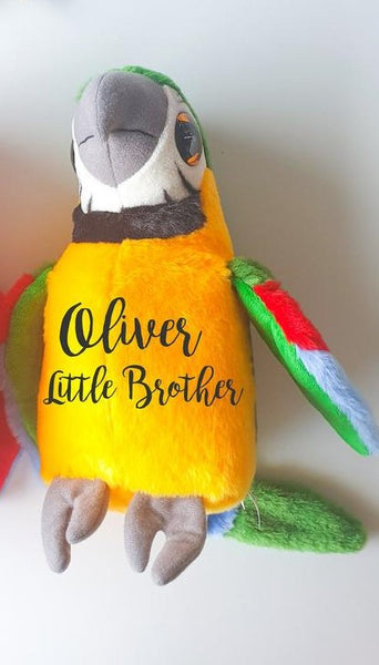 Siblings Parrot Soft Toy