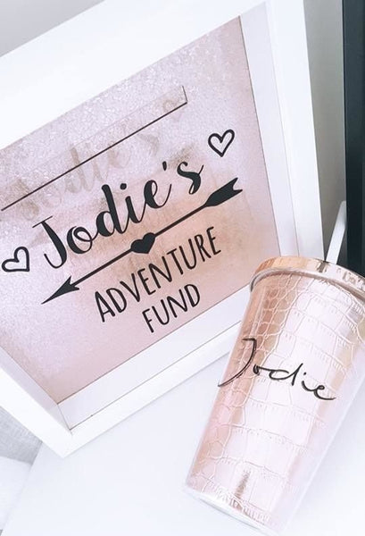 Personalised Jamie's Adventure Fund Money Box