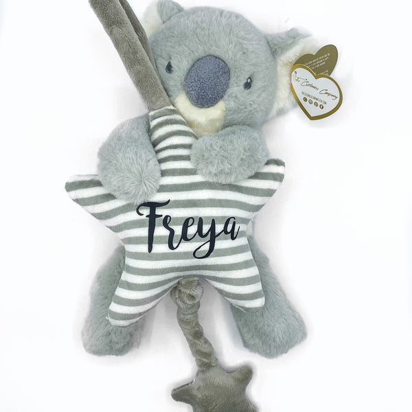 Personalised Eco Friendly Koala Musical Toy