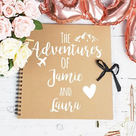 Personalised You're My Greatest Adventure Brown Scrapbook – The Customise  Company