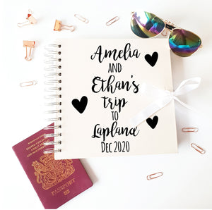 Personalised A Trip To Ivory Scrapbook